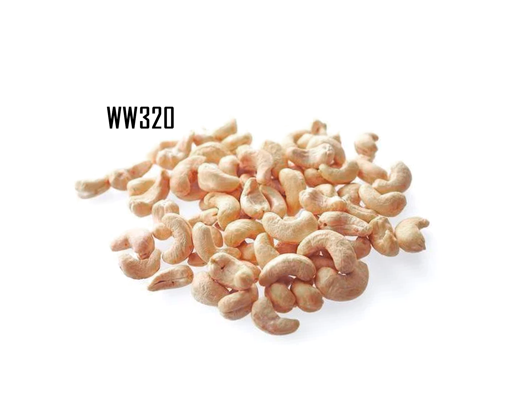 Cashew Kernels WW320 High-Quality NIGERIA - High-quality Cashew Kernels WW320 Nigeria – Packed in 20 KG cartons - available 700 Cartons