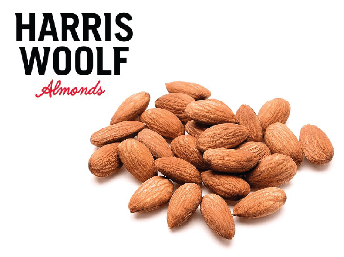 HARRIS WOOLF ALMOND KERNELS - INDY - USA - 20-22 -  Size: 20-22 - Variety: INDY - Brand: HARRIS WOOLF - Origin: USA